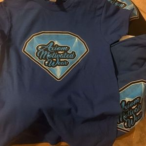 White, Black and Navy Blue sizes small -3×